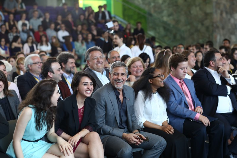 Amal Clooney Scholarship to be presented to a female student from Lebanon for the second year as part of the Aurora Gratitude Projects